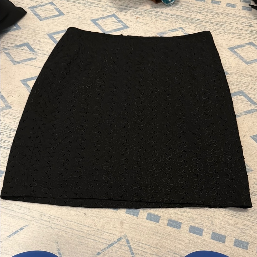 DKNYC Black Pencil Mini Skirt for Work